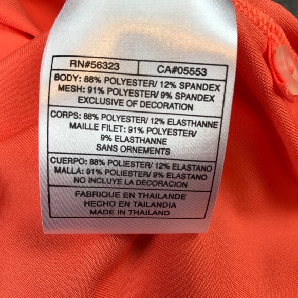 Nike Golf Mens Vintage 2000s Nike FIT-Dry Performance Orange Polo Shirt Sz M NEW - Picture 11 of 11